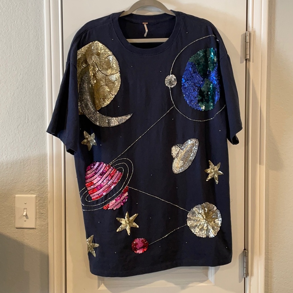 Free People Space T-Shirt dress